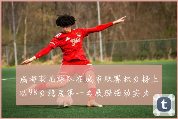 成都羽毛球队在城市联赛积分榜上以98分稳居第一名展现强劲实力